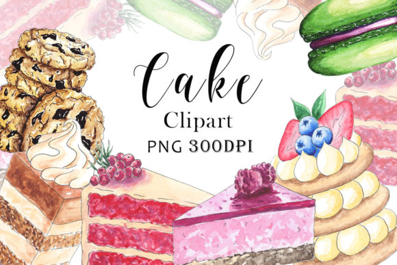 Download Watercolor Cake - Cake Collection