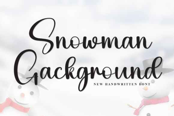 Download Snowman Gackground - Snow Collection