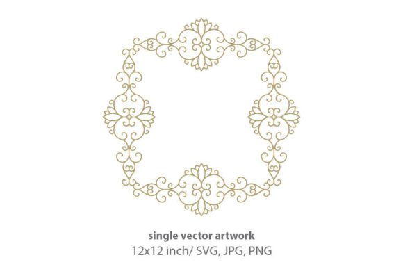 Download Elegant Luxury Scroll Label Vector Frame - Luxury Collection