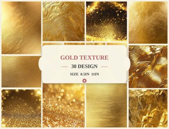Download Gold Metallic Texture Luxury Foil Paper - Luxury Collection