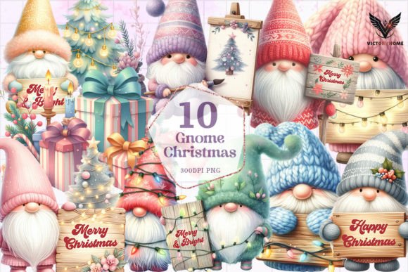 Download Gnome Christmas Sublimation Clipart PNG - Christmas sublimation Collection