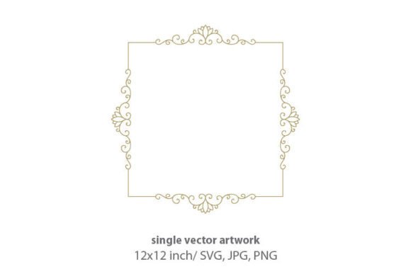 Download Elegant Luxury Scroll Label Vector Frame - Luxury Collection