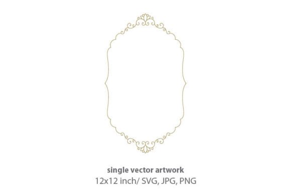 Download Elegant Luxury Scroll Label Vector Frame - Luxury Collection